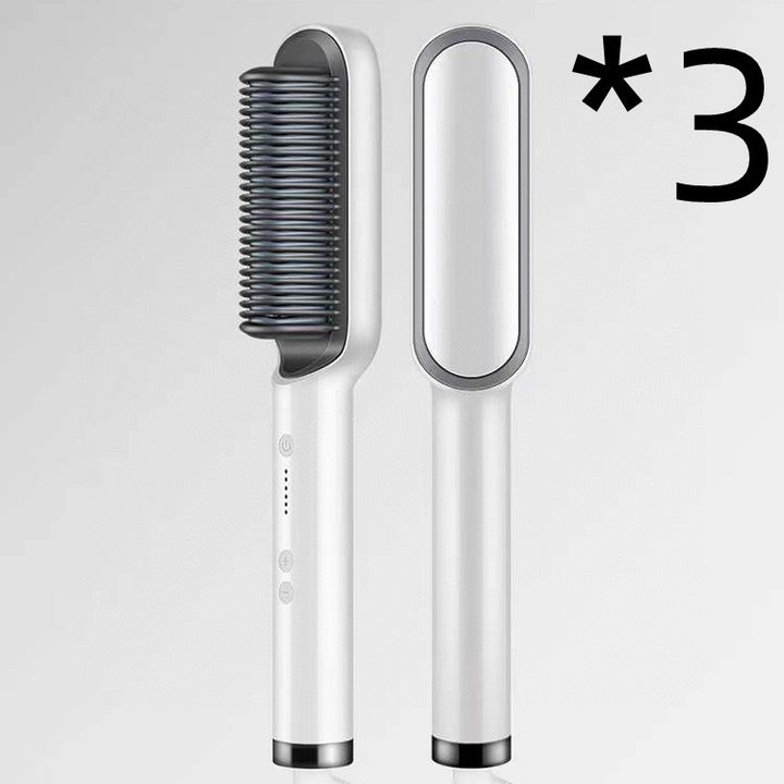 New 2 In 1 Hair Straightener Hot Comb