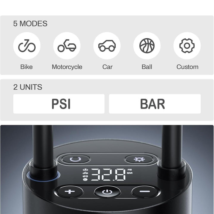 Smart Portable Tire Air Pump