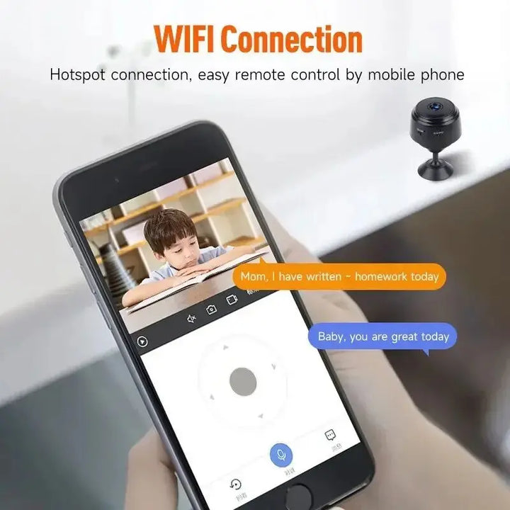 A9 Mini WiFi Wireless Camera – Smart Security Monitoring