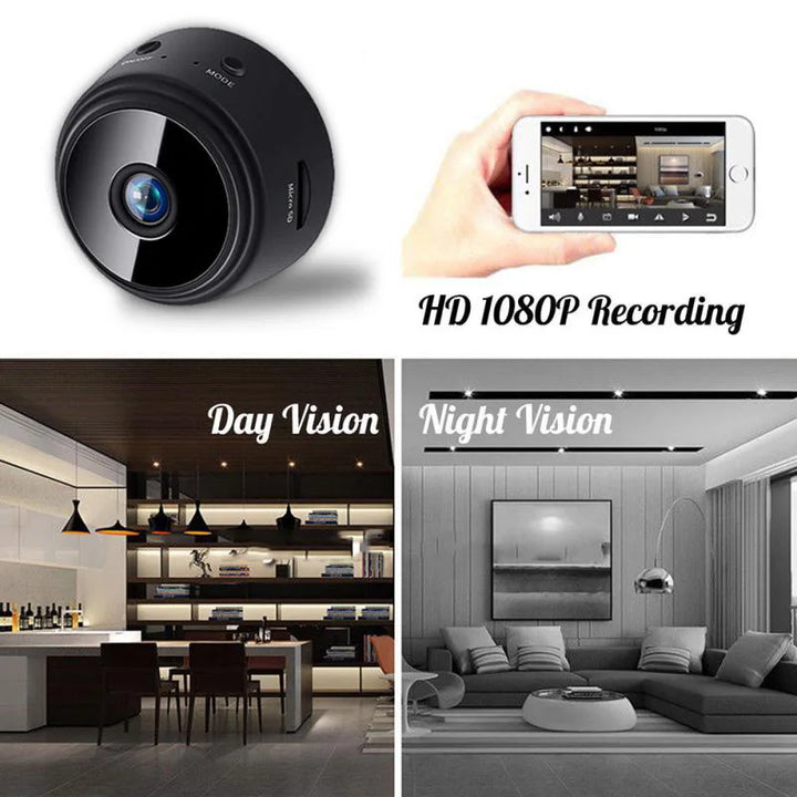 A9 Mini WiFi Wireless Camera – Smart Security Monitoring