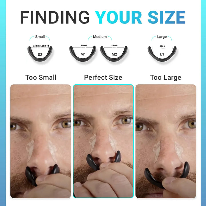 15 Pairs Magnetic Nasal Breathing Dilators – Sports Nose Clip Oxygen Booster