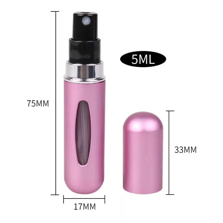 Portable Perfume Refill Bottle – Travel-Friendly Mini Atomizer
