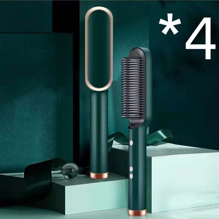 New 2 In 1 Hair Straightener Hot Comb