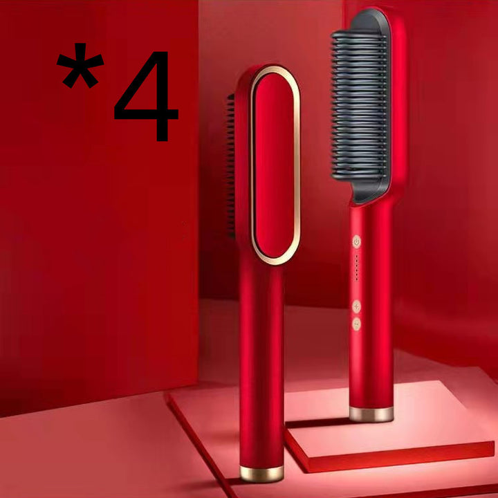 New 2 In 1 Hair Straightener Hot Comb