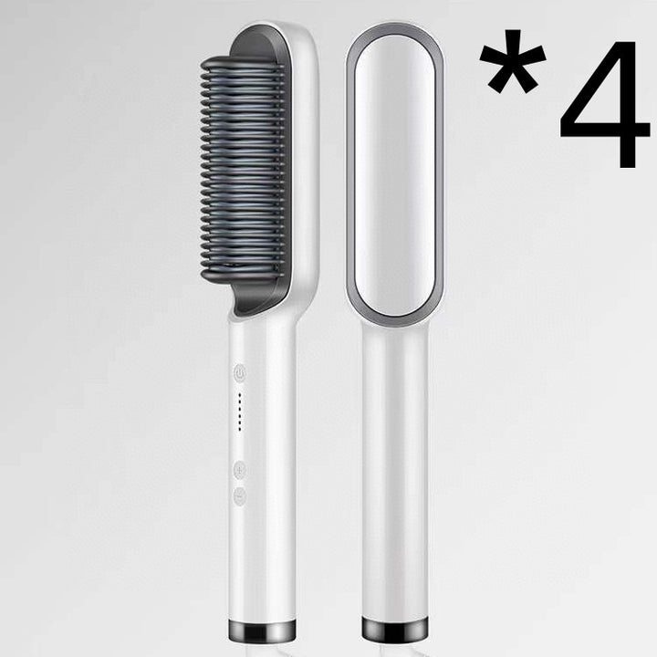 New 2 In 1 Hair Straightener Hot Comb